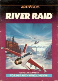 River Raid Intellivision  box art